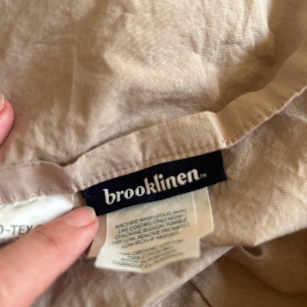 Brooklinen Organic cotton pillowcases(2)  - portobello